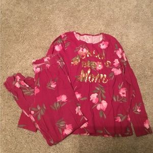The Children’s Place Floral Worlds Best Mom Pajamas